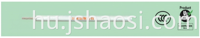 Silicone rubber insulation cable